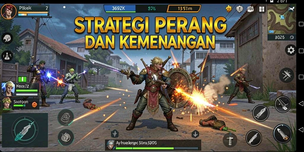 Tangkapan layar menampilkan pertempuran epik dalam 369ZK.