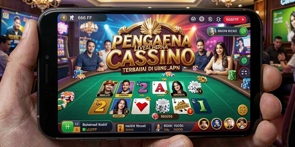 Tampilan gameplay Live Casino yang mengasyikkan di 666FF.