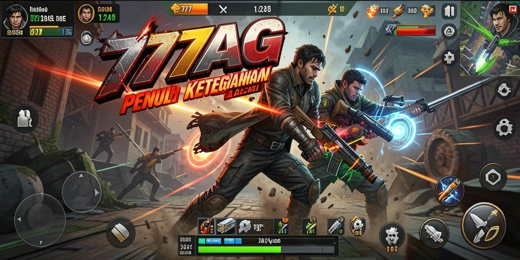 Gameplay menegangkan dalam aksi penuh di 777AG.