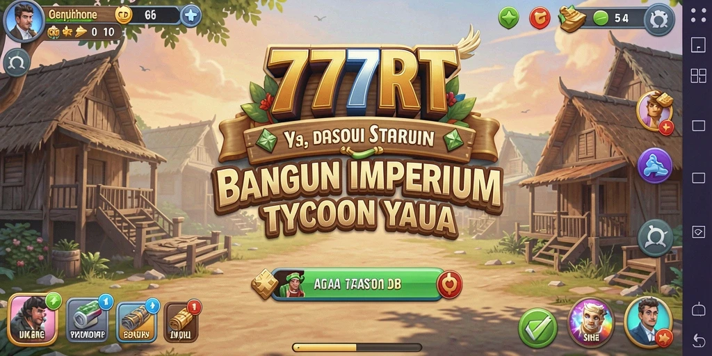 Tampilan gameplay Tycoon yang menarik di 777RT.