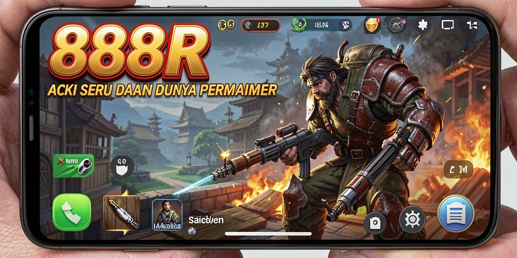 Gameplay seru di 888R yang memacu adrenalin.