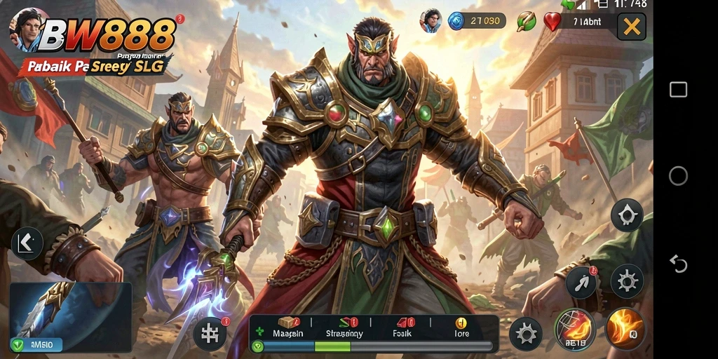 Tampilan gameplay BW888 yang menarik dan strategis.