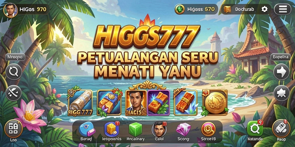 Tampilan gameplay HIGGS777 yang menawan dan menarik.
