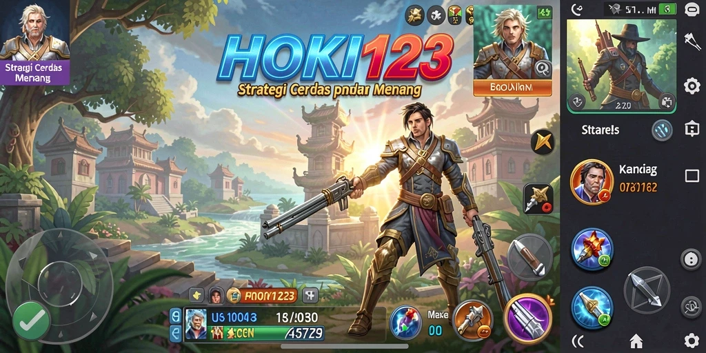 Tampilan gameplay HOKI123 yang menarik dan strategis.