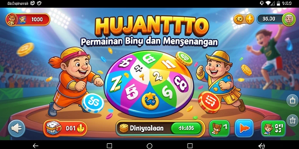 Gameplay seru dari HUJANTOTO dengan suasana Bingo yang menegangkan.
