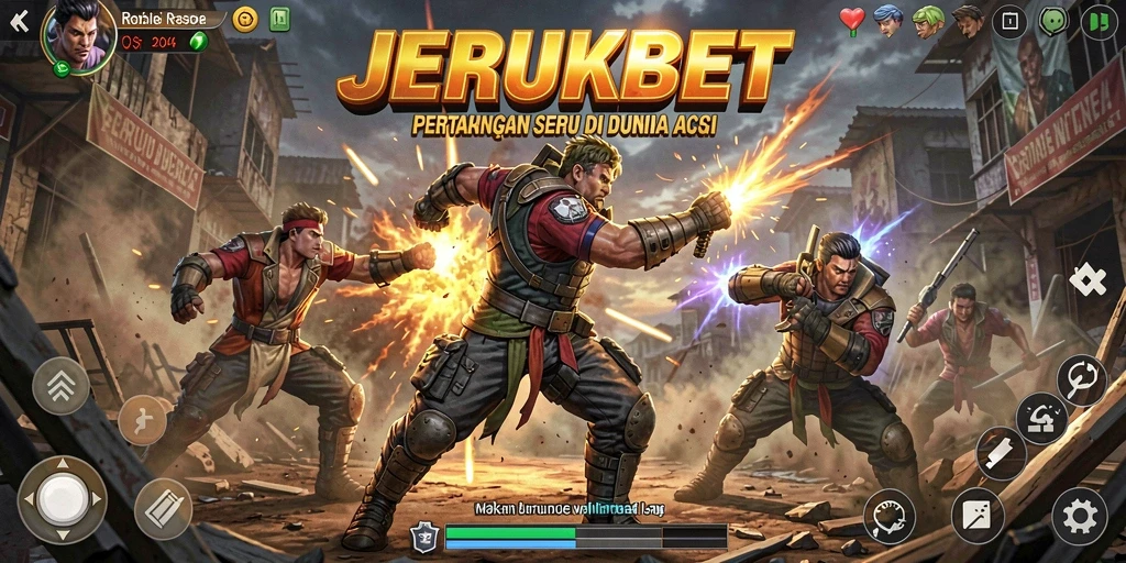 Tampilan menarik dari gameplay JERUKBET yang penuh aksi.