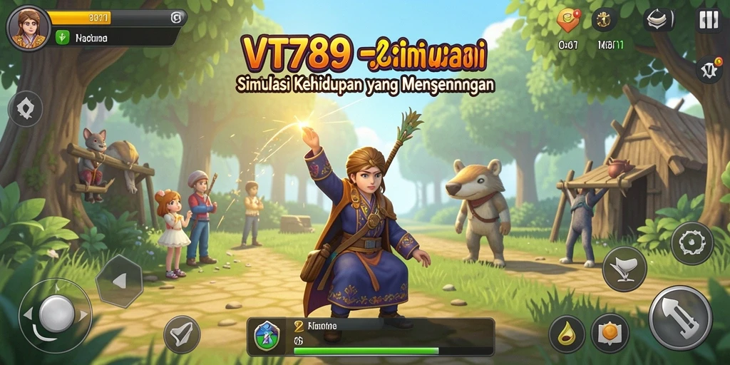Tampilan gameplay VT789 yang menakjubkan dan interaktif.